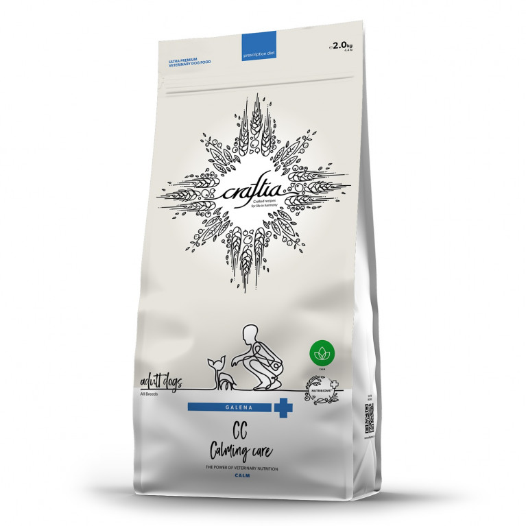 Craftia Galena Dog Calming Care сухой диетический корм для взрослых собак при стрессовых ситуациях